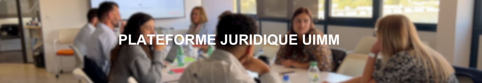 Plateforme juridique UIMM
