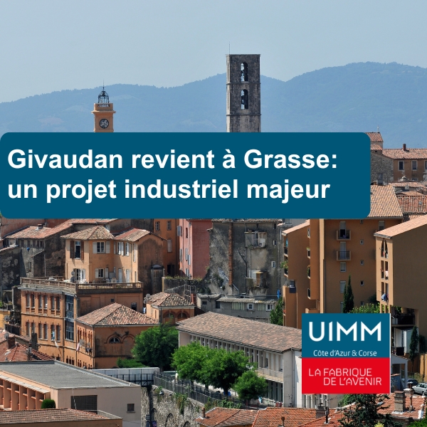 Givaudan revient à Grasse un projet industriel majeur